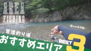 【Area Trout】関東おすすめ管理釣り場3選 憧れの渓流編【エリアトラウト】