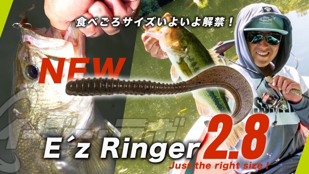 【三島湖バス釣り】イージー・ラボE’zRinger2.8”紹介