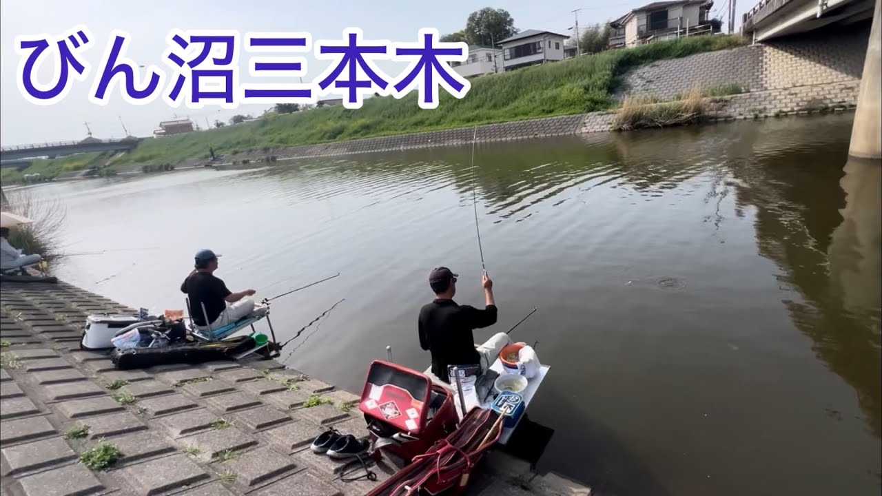 びん沼三本木でへらぶな釣り!今期初両団子!宙でも楽しめる放水路になった!型もよし!