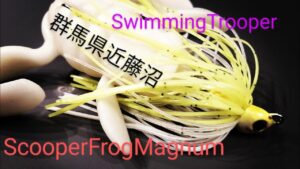 【梅雨の近藤沼】マグナム蛙をトゥルーパーする【バス釣り】【スイミングトゥルーパー】