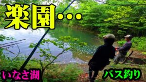 【いなさ湖】楽園で釣りをしたら最高過ぎた!【バス釣り】【シャーベットヘアーチャンネル】【都田川ダム】