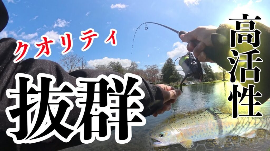【管理釣り場】【エリアトラウト】今年初のエリアトラウトは岩姫フィッシングで美鱒連発！