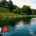 【足柄キャスティングエリア】真夏日の管理釣り場でブランドマスを狙う！釣果に苦しみ冷汗ダラダラルアーエリアトラウト