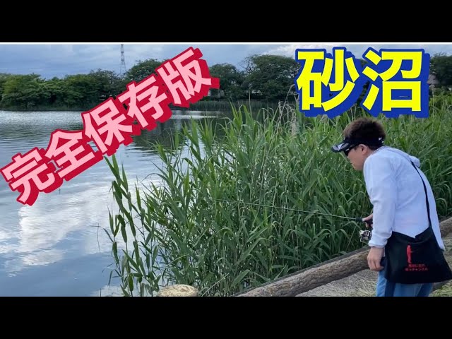 砂沼 必勝法!!! バス釣り おかっぱり