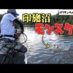 オリキン、印旛沼モンスターを捕獲！！！