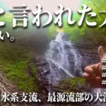 【渓流釣り】まるで釣り堀！？多くの砂防ダムを抱える阿武隈川支流の渓は渓流魚の楽園だった！