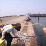 妻と二人でのんびりとサビキ釣り！浜名湖舞阪網干場＃アジ＃サバ＃イワシ