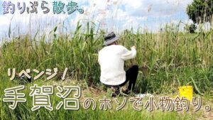 【小物釣り】気持ちよい季節の!手賀沼のホソで小物釣り。リベンジ!【淡水】