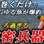 巻くだけで簡単・実は超釣れる。あらゆる魚が喰いまくるこのルアーが面白過ぎた！【ハヤブサ ジャックアイクネクネ実釣インプレ】