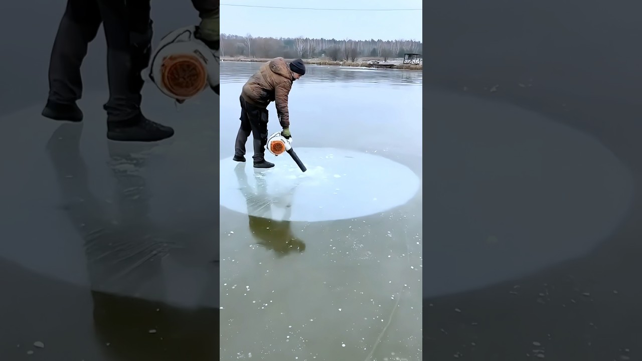 なぜ氷の下に空気を吹き込む必要があるのですか?