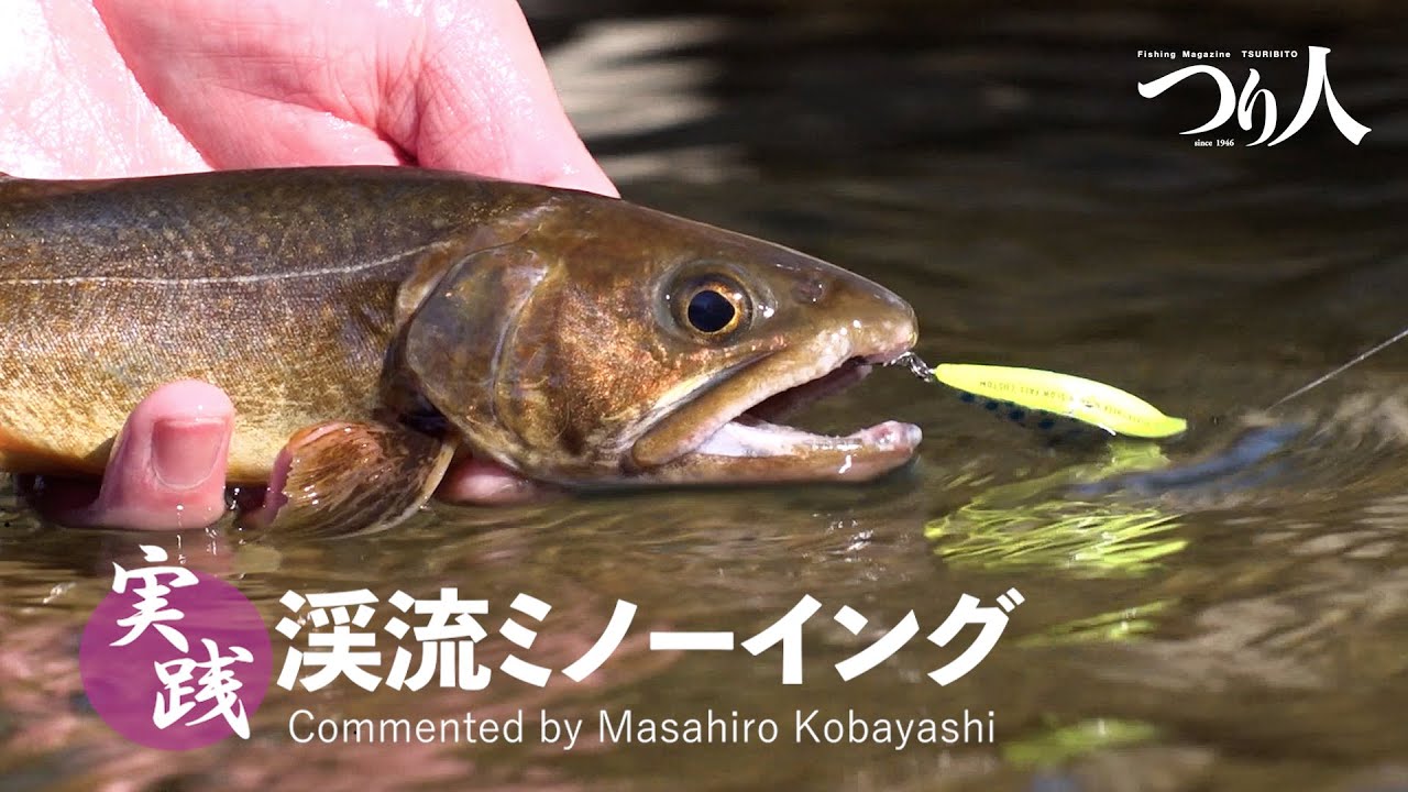 実践!渓流ミノーイング【ポイントの見方~ルアーの操作法まで】