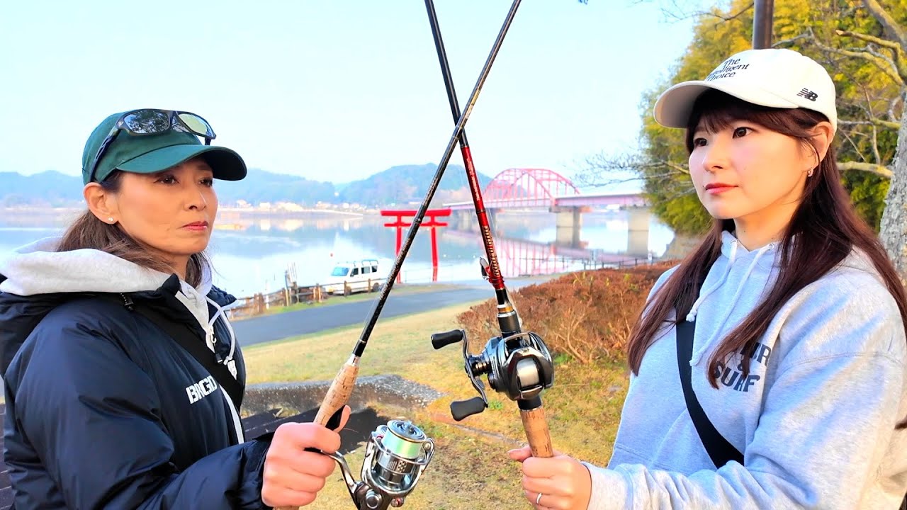 7期釣りガール最強決定戦「ママvsみぃ」第1戦高滝湖編