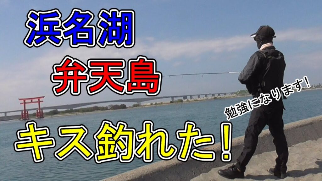 浜名湖 釣り【#136】キスも!色々釣れる!最高の釣り場、弁天島!