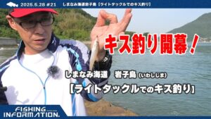 しまなみ海道岩子島【ライトタックルでのキス釣り】2025.5.28 #21