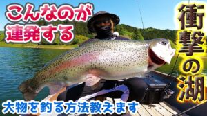 湖でデカいトラウトをたくさん釣りたい人必見!東古屋湖を完全攻略【エリアトラウト・管理釣り場】/HartDesign(ハートデザイン)【Vol.426】