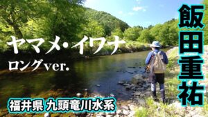飯田重祐が狙う本流ヤマメ＆イワナ 『トラウトギャラリー 九頭竜川水系』【釣りビジョン】