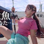 人生初の海釣りで“幻の巨大高級魚”を釣るだらしない女。【釣りキャンプ】
