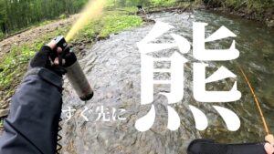 【渓流釣り】その先に熊はいる