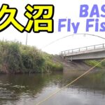 【水温24℃】牛久沼フライでバス釣り
