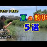 埼玉の夏の釣り場5選！釣れる水路や楽しい沼♪木陰で釣れるスポットや大人気のアノ川で夏の釣りを満喫しよう！
