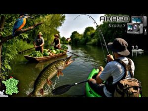 J'EXPLORE LE DERNIER MARAIS MARAÎCHER HABITÉ DE FRANCE A SAINT-OMER ! #akaso brave7