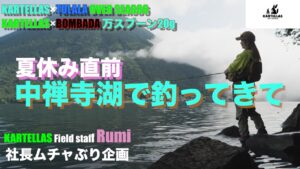 中禅寺湖で釣ってきて〜レイクトラウトをOVERSEAS86+万スプーン20gで狙う〜