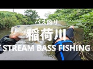 【stream fishing】牛久沼河口稲荷川でバス釣り
