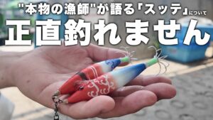 漁業の現場で鍛えられた"本物の漁師"が、スッテの選び方・使い方・釣果について徹底解説。タコを釣る最強仕掛けの使い方はコレ。コレなんです。