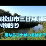 東松山市三日月沼で小物釣り　沼ならフナがいるはず？