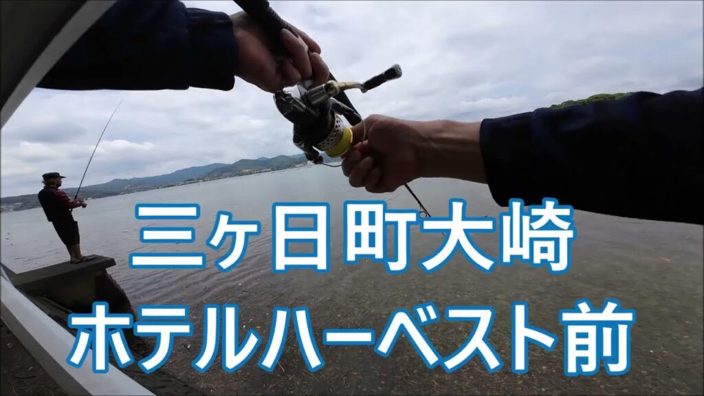 奥浜名湖三ケ日大崎ホテルハーベスト前＃チヌ＃シーバス＃コチ