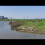 【大阪で一番よく釣れる川】丸裸になって、晒された釣り場の全景