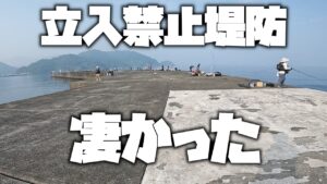 １４年間「立入禁止」の堤防で黒鯛を狙ったら、想像以上に凄かった！【紀州釣り】【釣武者】