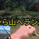 超朝一遠州灘サーフ〜山へ釣りに行ったら…