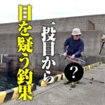 人生史上初めての釣れ方なんだが…。海釣り関係ない仕掛けがとんでもない活躍をした日
