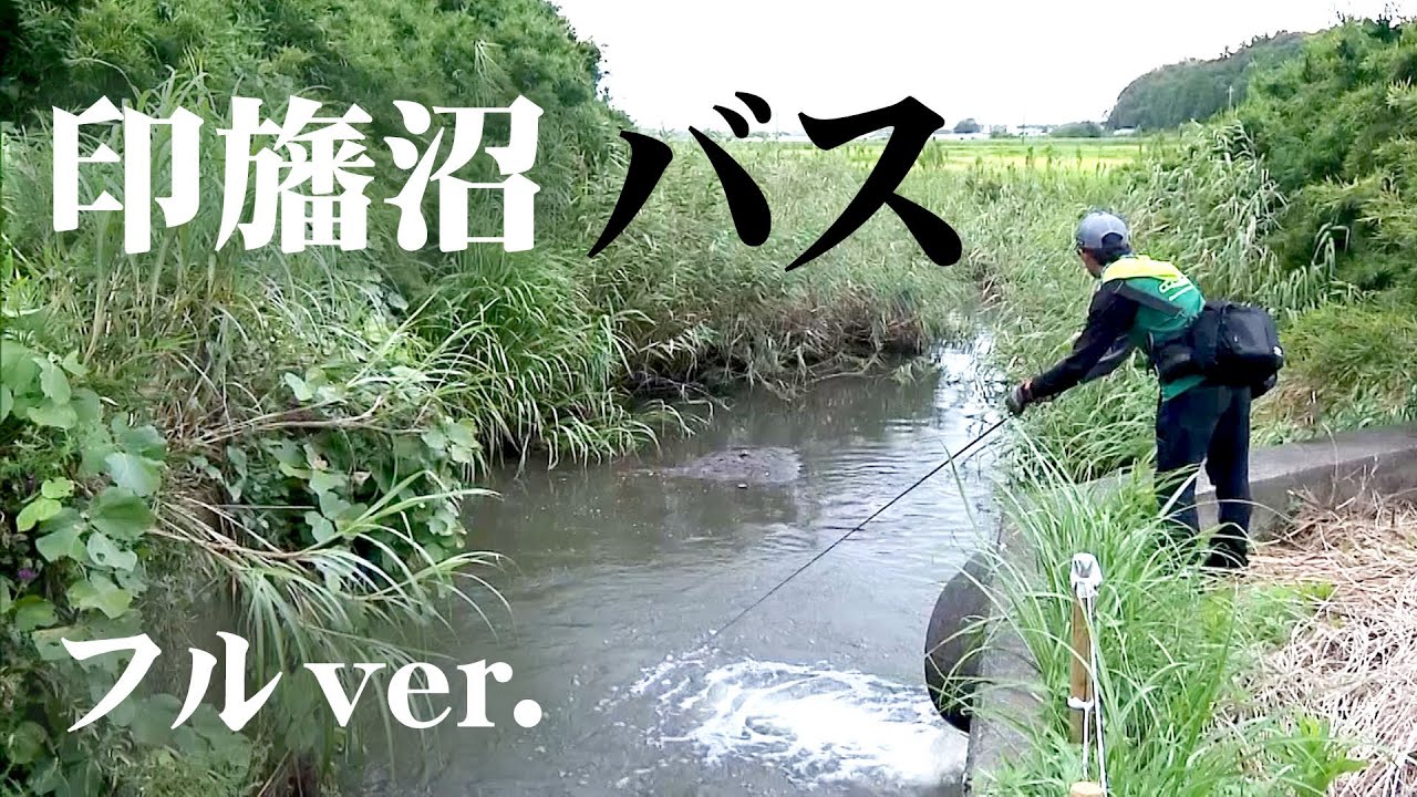 真夏の印旛沼を攻略!デカバスキャッチなるか!? 『バスギャラリー』<フルver>【釣りビジョン】