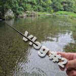 川、景色、100点！！なお、釣果は0点でした。