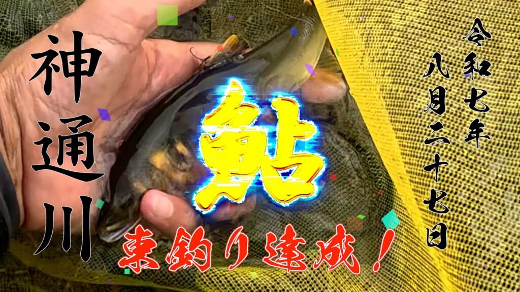 25 8 27 祝 束釣り 神通川 鮎
