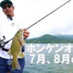 桧原湖でベイトで釣りたい人へ！7月、8月の釣り　【バス釣り】　【桧原湖】