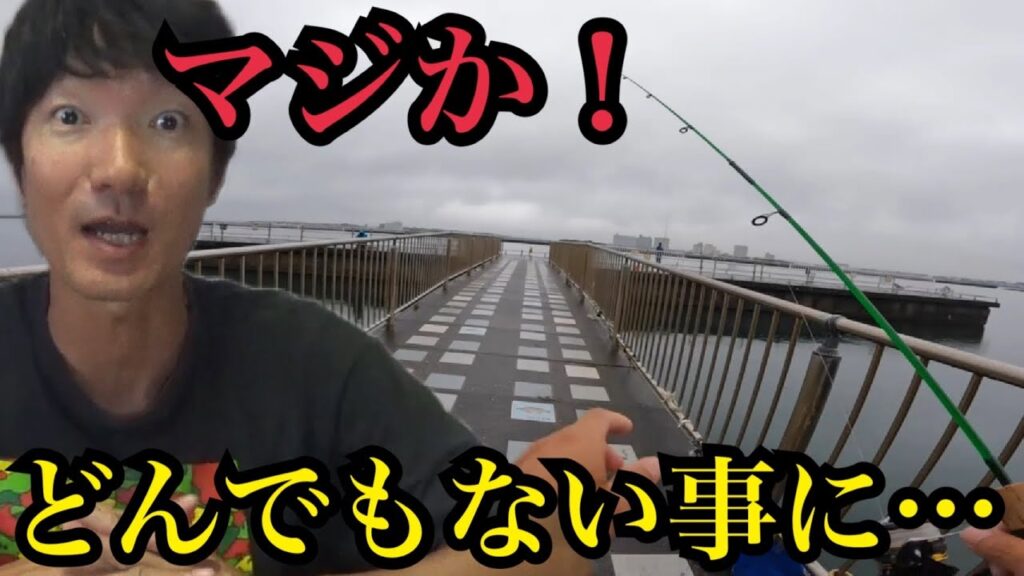 浜名湖海釣り公園のT字堤防で釣りしたら…