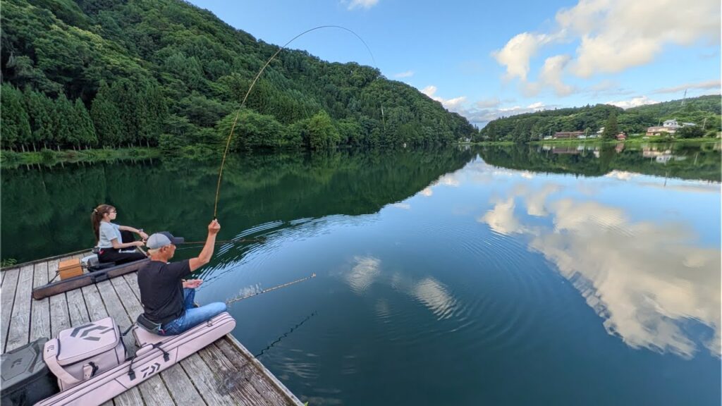 納得のいく一枚.../長野県 中綱湖【釣りビジョン番組紹介】