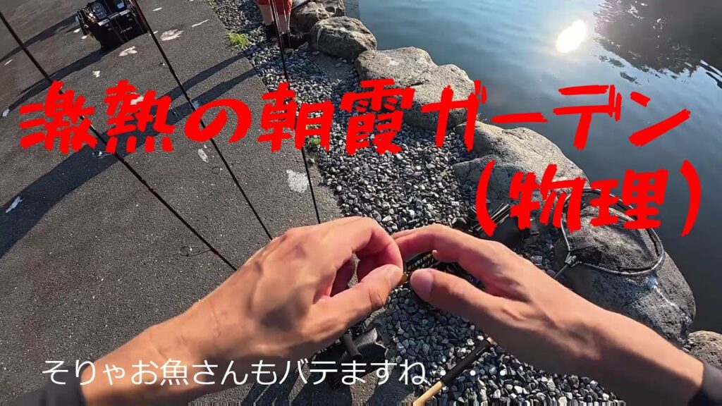 【朝霞ガーデン】７月２６日釣行記録【エリアトラウト】