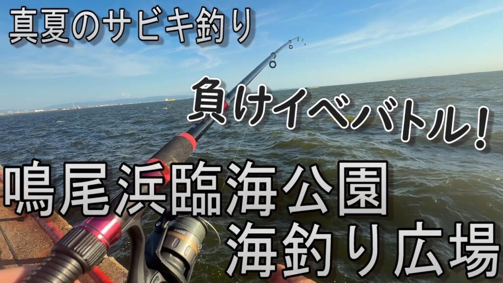 サビキ釣り【鳴尾浜臨海公園海づり広場】兵庫県 西宮市