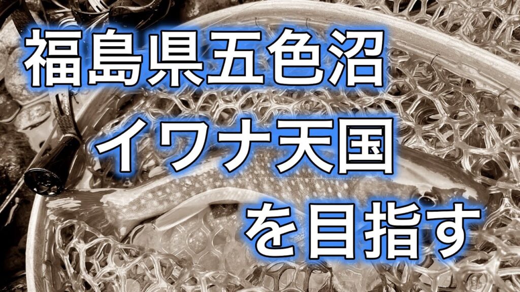 2025年シーズン終盤の渓流ルアーフィッシングは足で稼ぐ！福島県浄土平から3時間かけて五色沼（魔女の瞳）から流れ出る沢を目指す！そこはイワナのパラダイス！？釣り堀状態を夢見てひたすら歩いた結果・・・
