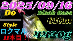 ロクマル１１本目！５０Upで良いんだが・・・【矢作川ブラックバス６５チャレンジ】
