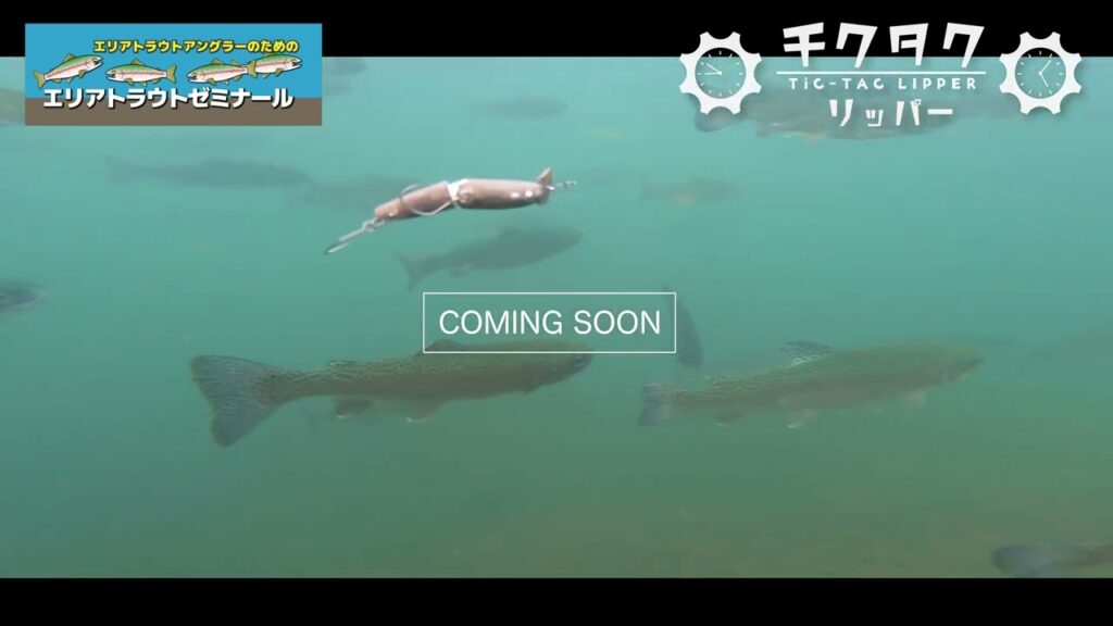 【開発中】チクタクリッパー #開発中 #coming soon  #スミス #管理釣り場 #エリアトラウト #礒野寛之