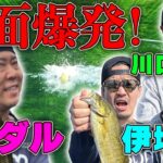 水面炸裂！？ナダル＆ピスタチオ伊地知がトップで攻めるバス釣り
