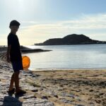 【カニ釣りエサはタコ🦀🐙】 #海 #釣り #磯遊び #マンディー