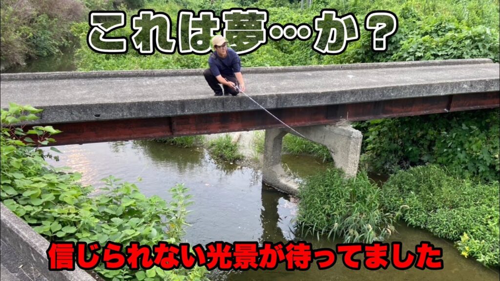 【釣り人を見た事が無い川】でバス釣りしてみたら夢のような楽園を見つけてしまった