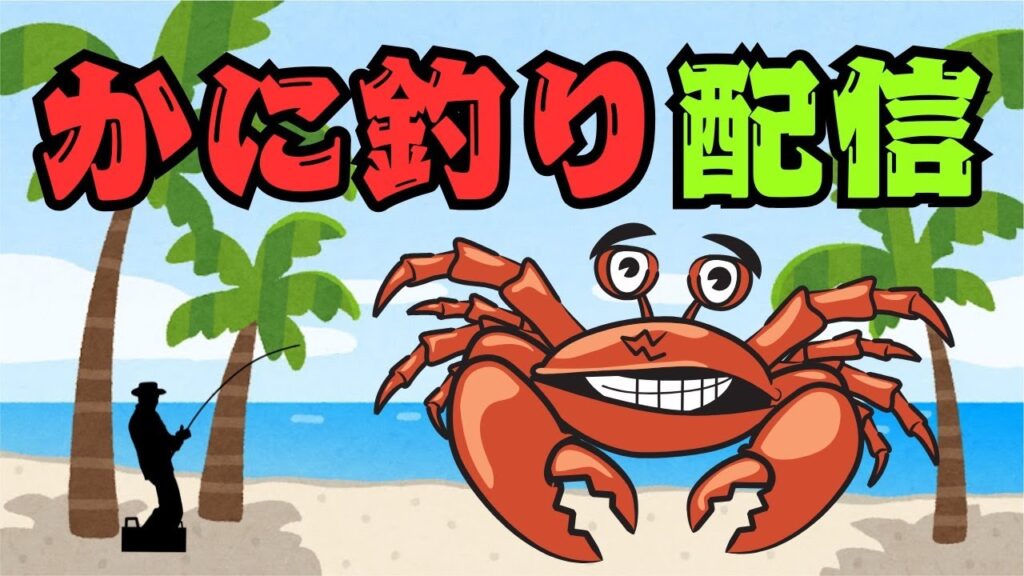 【カニ釣り日曜朝活🦀】 #海 #釣り #磯遊び #マンディー