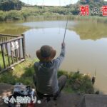 潮の香りがする三浦半島で淡水釣り♪  しかも〇〇が釣れたー！ 三浦市で小物釣り。